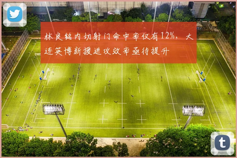 林良铭内切射门命中率仅有12%，大连英博新援进攻效率亟待提升